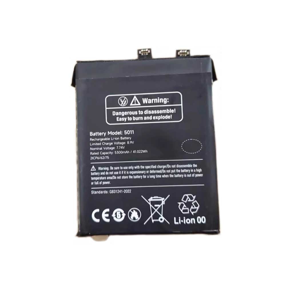 7.74V 5300mAh/41.022Wh 5011 Smartphone Battery for Ulefone Armor 27 27T 27T Pro