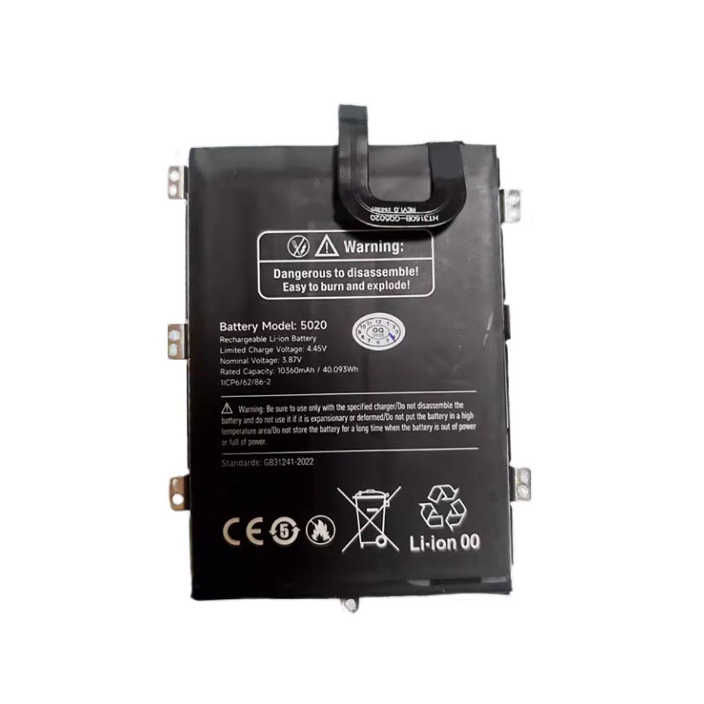 3.87V 10360mAh 5020 Tablet Battery for Ulefone Armor X16/X16 Pro