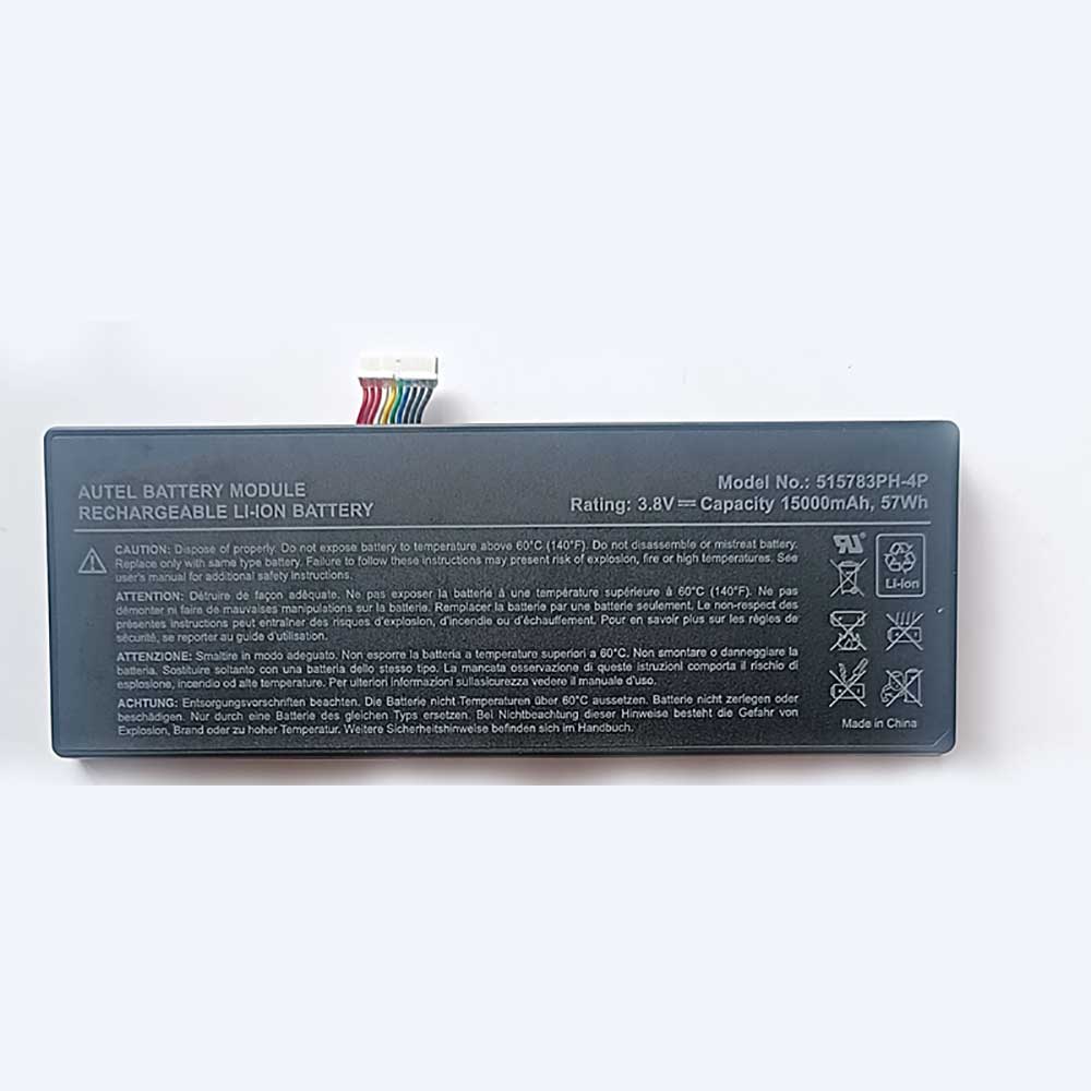3.8V 15000mAh Autel MaxiCOM MK908 MK908P Replacement Battery