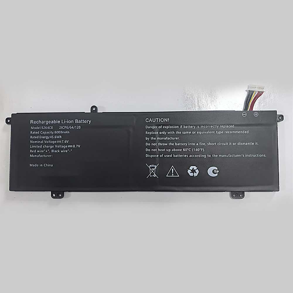 7.6V 6000mAh Haier Leadpie M1 Replacement Battery