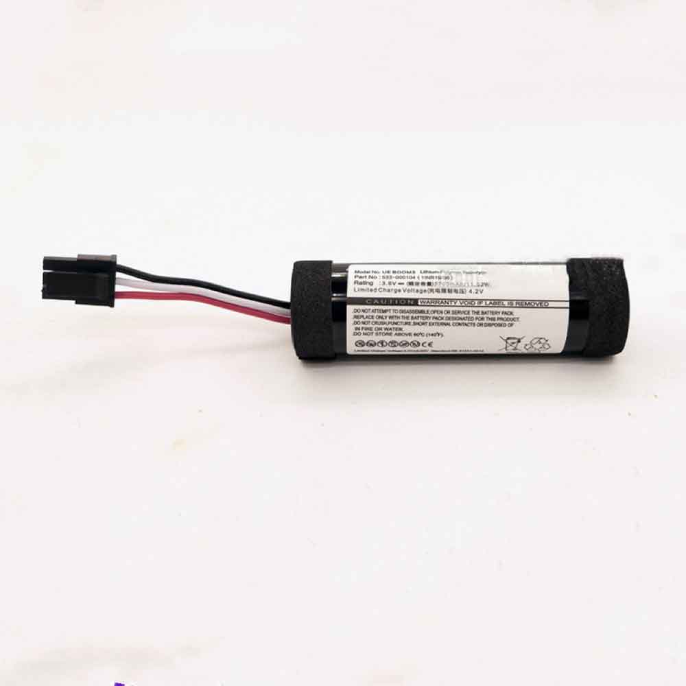 3.7V 3200mAh 533-000104 Bluetooth Speakers Battery for Logitech UE Boom 2 3