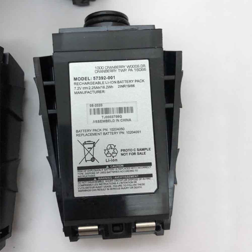 7.2V 2.25Ah 57392-001 Electronic Batteries for MSA 10204050 10204091