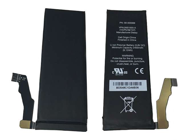 3.8V 2400mAh Amazon Fire SD4930UR AT&T Phone 58-000068 26S1003-A SD4930 Replacement Battery