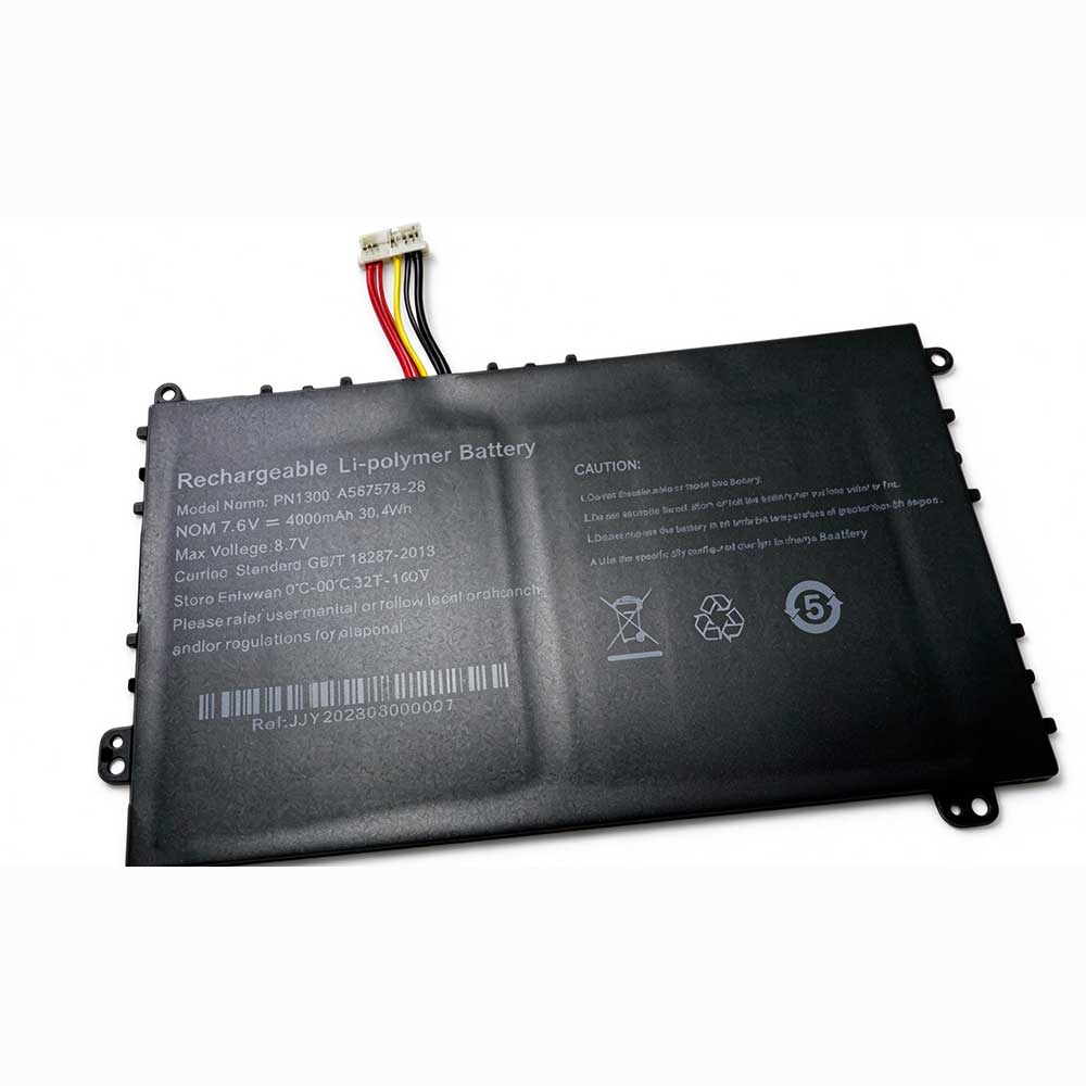 7.6V 4000mAh 587578-2S Laptop Battery for Axioo Leobook 13