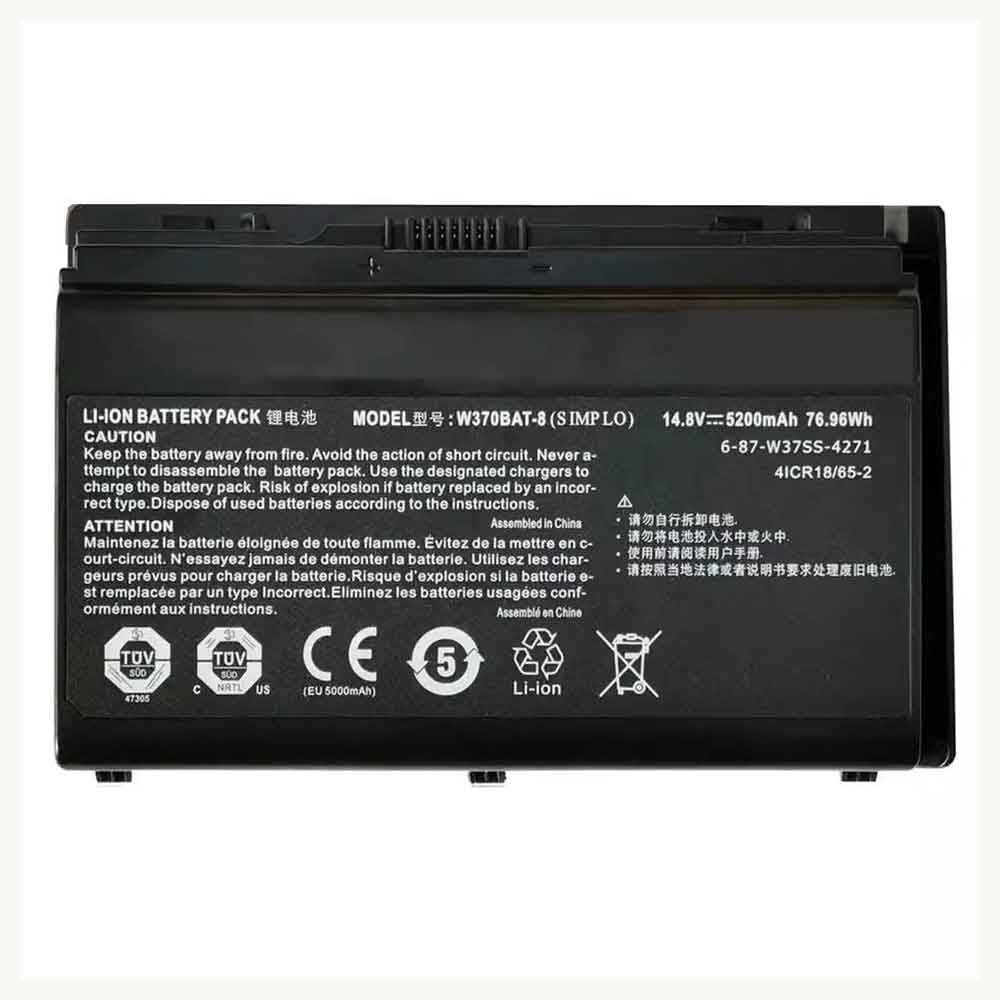 Clevo NP6350 W350ET W350ETQ W355STQ 6-87-W370S-427 battery