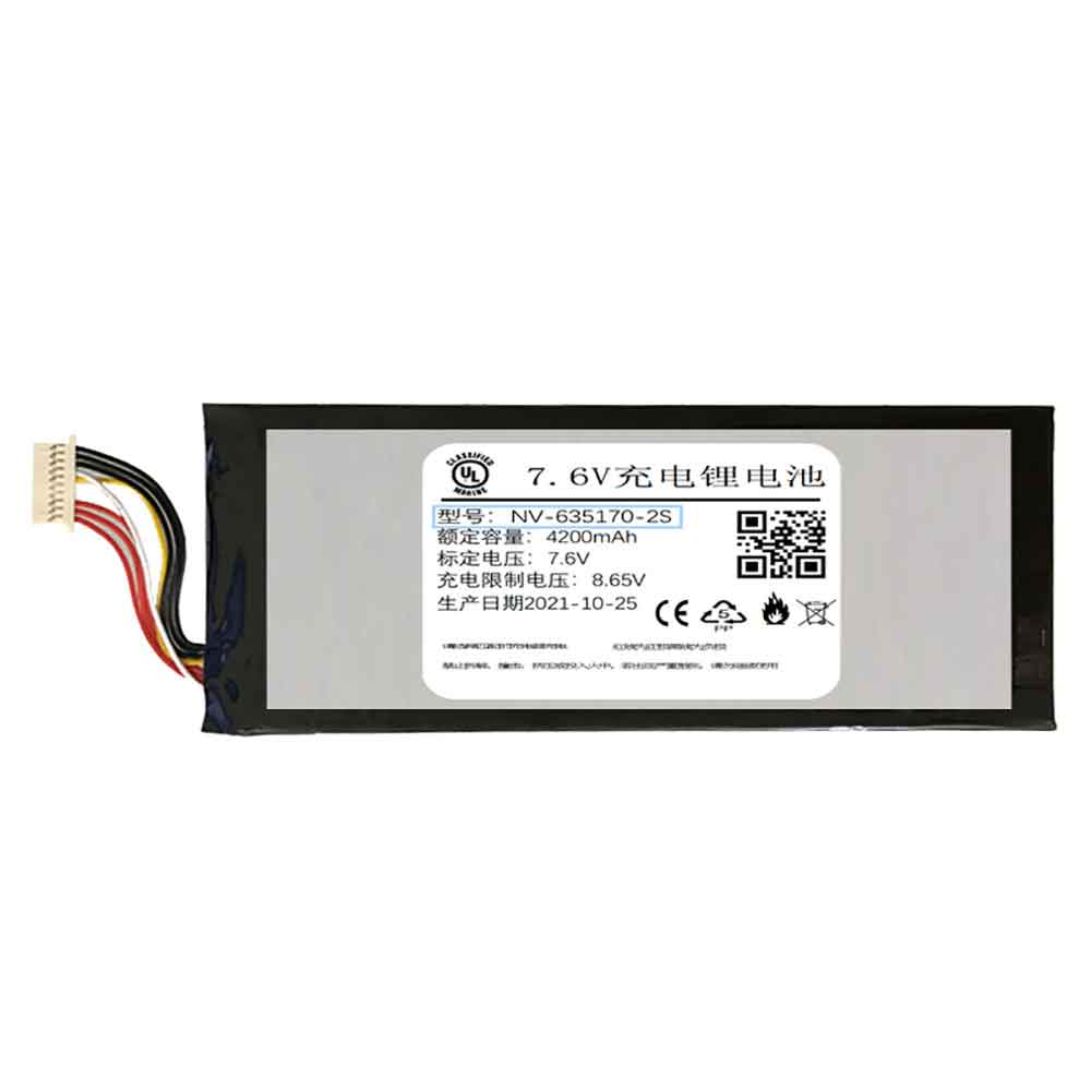 7.6V 4200mAh NV-635170-2S Laptop Battery for Chuwi CWI526/519 Minibook 8 Table