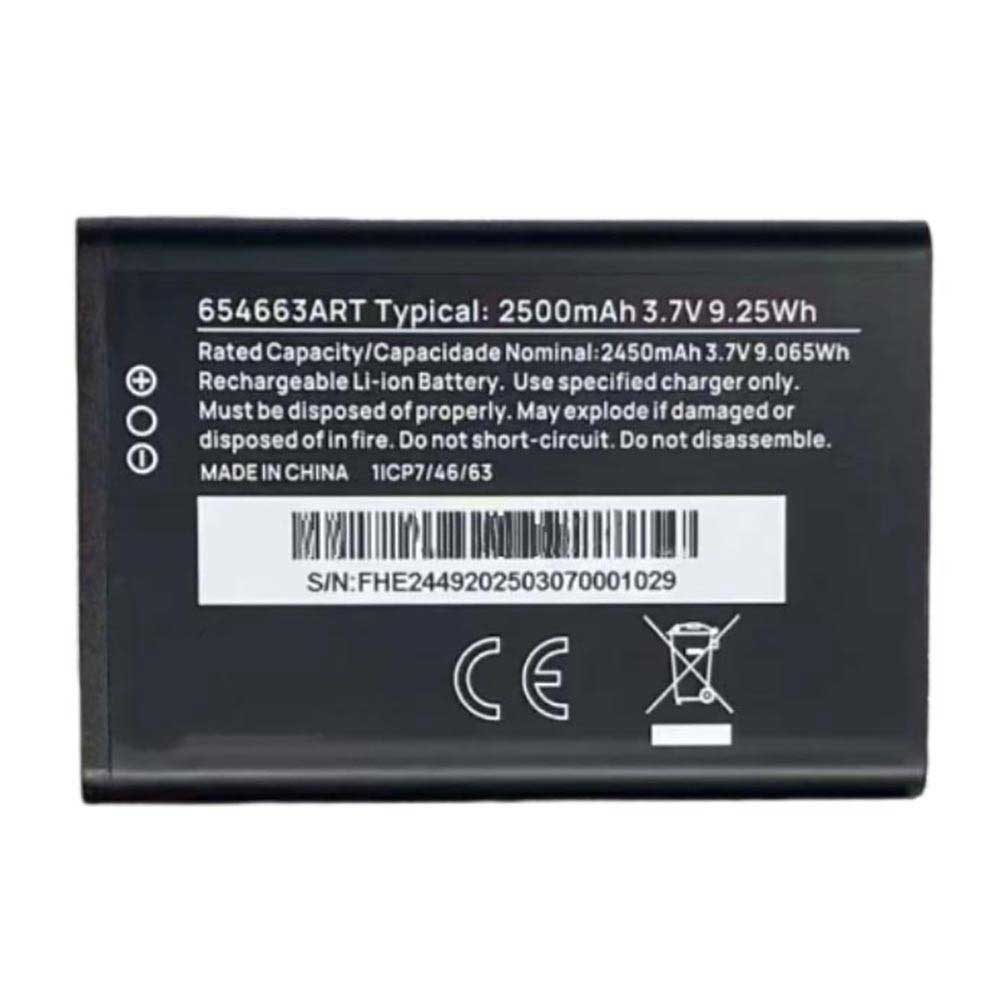 3.7V 2500mAh 654663ART Smartphone Battery for Nokia 130 Music TA-1704