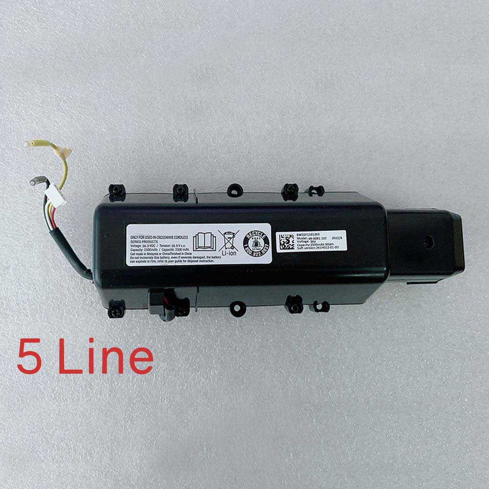 36V 2500mAh 69-0091-102 Vacuum Cleaner Battery for Bissell CrossWave 2551 2554 2590