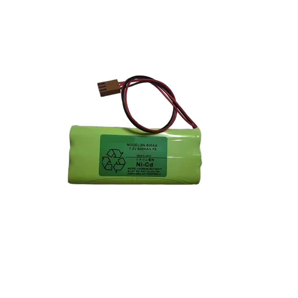 7.2V 600mAh 6N-600AA PLC Battery for Sanyo 6N-600AA Cadnica