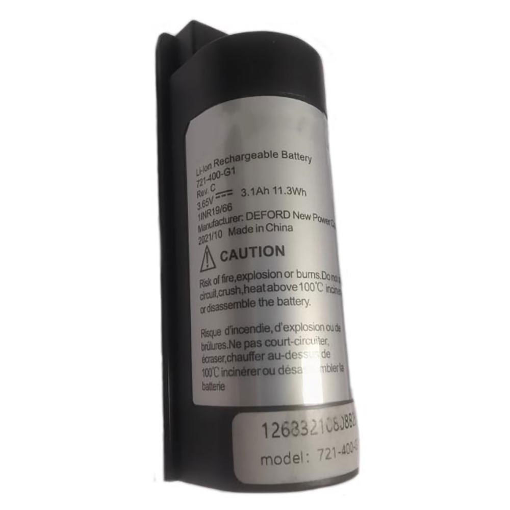 3.65V 3100mAh 721-400-G1 Electronic Batteries for Inficon D-Tek 3