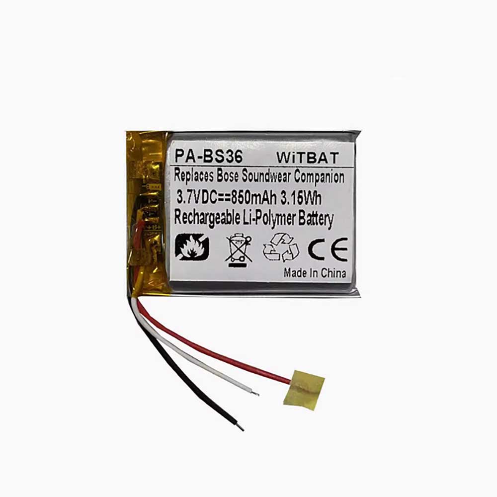 3.7V 850mAh 762936HV-1 Headphones Battery for Bose QuietComfort Earbuds Charging Case