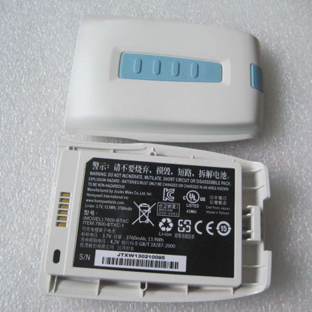 3.7V/4.4V 3760mah /13.9wh Honeywell 7800-BTXC Dolphin 7800 Ext Batt Pck Accs Replacement Battery