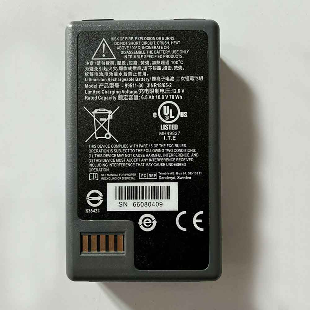 14.4V 4.4Ah 79400 Capacitors Battery for Trimble S3 S5 S6 S7 S8 S9 Robotic Total Station