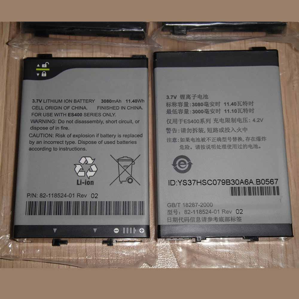 3.7V/4.2V 3080mAh/11.4WH Motorola symbol MC45 ES400 Replacement Battery