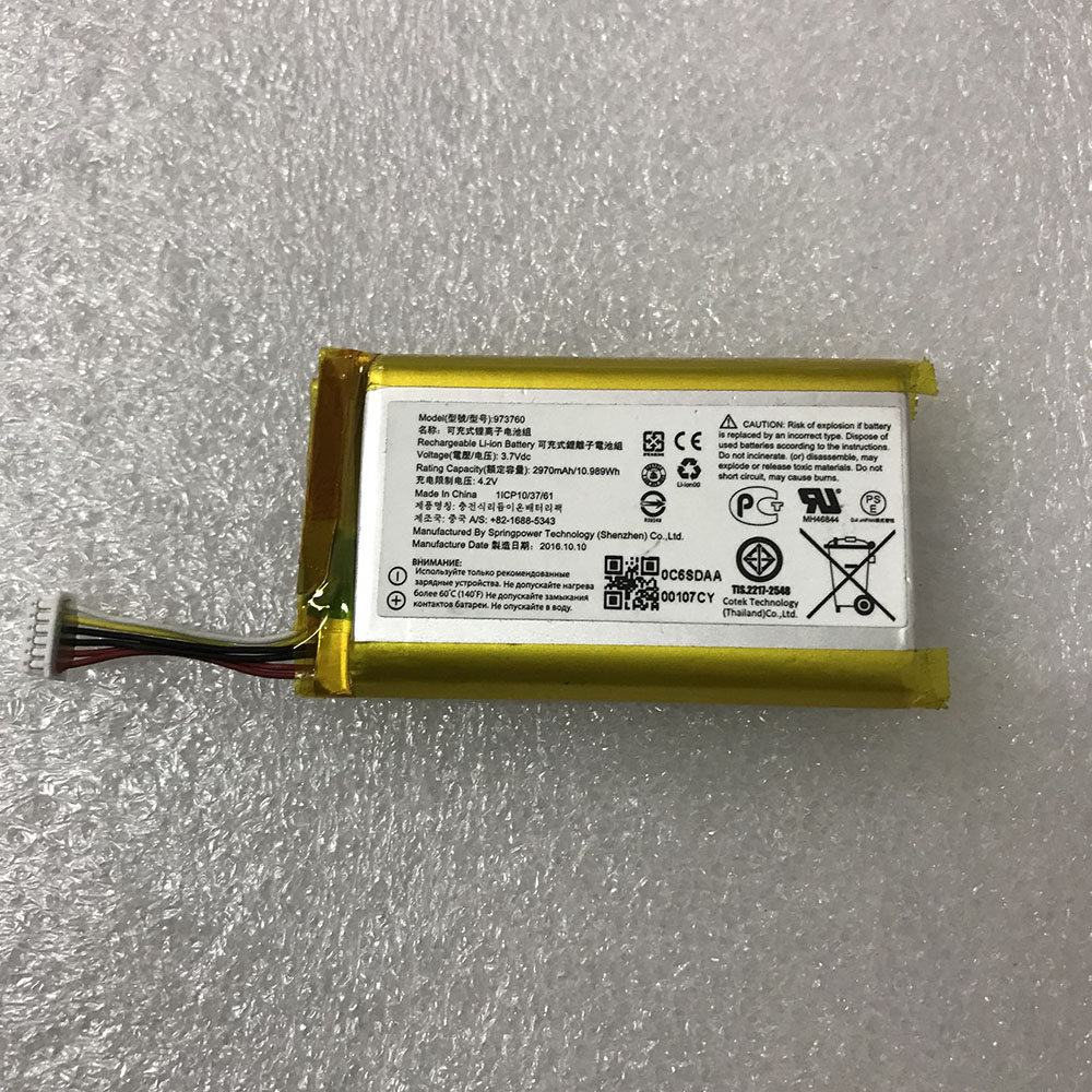 973760 2970mAh Replacement battery for DJI Spark Mavic Pro/Air