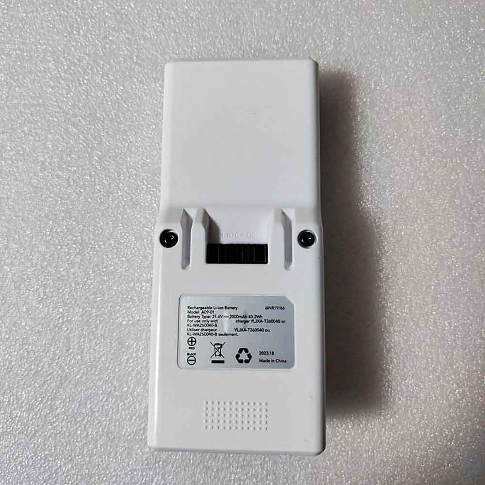 21.6V 2000mAh Tineco YLJXA-T260040 KL-WA260040-B Replacement Battery