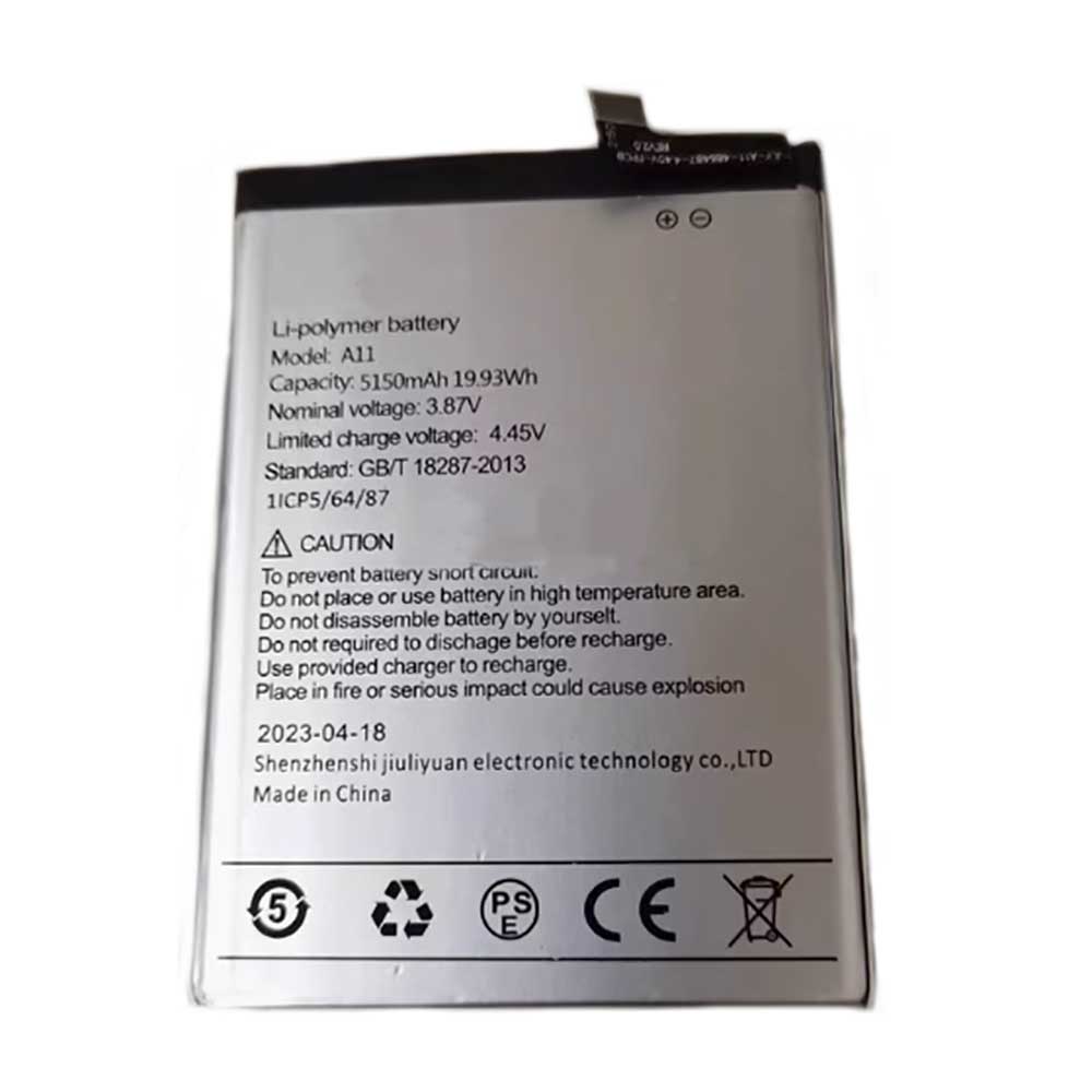 3.87V 5150mAh A11 Smartphone Battery for Umidigi A11