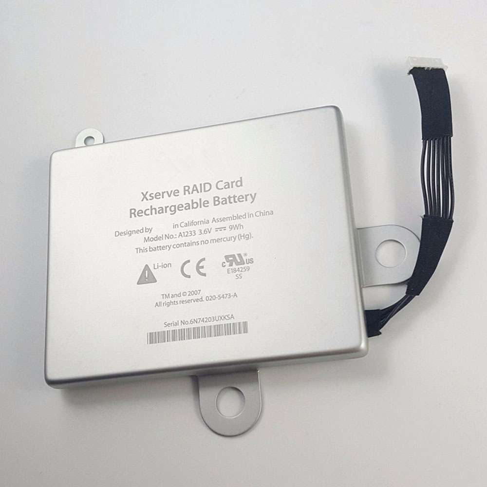 3.6V 9Wh A1233 Laptop Battery for Apple Xserve RAID Card 922-8946 923-00864