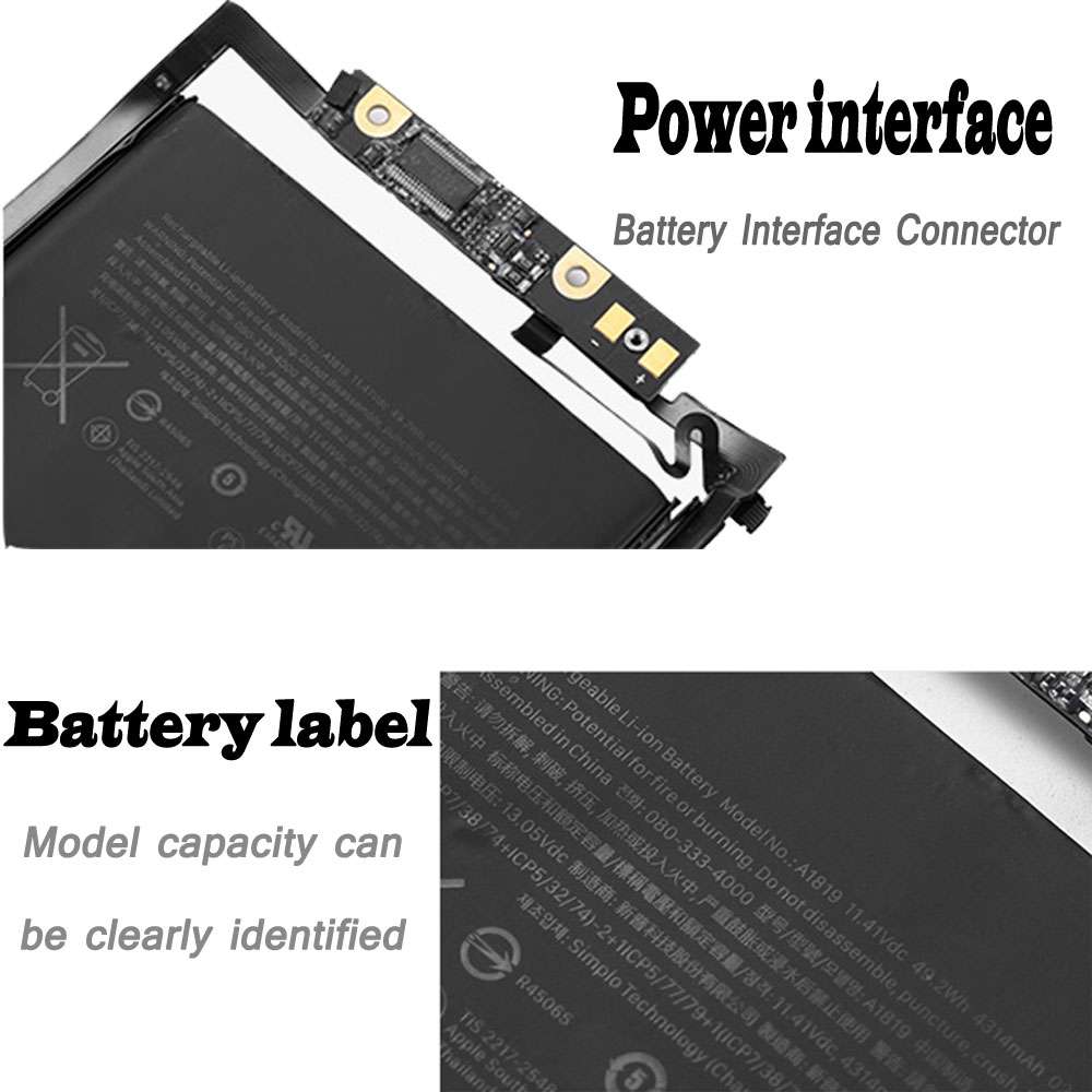 Apple MacBook Pro 13 inch A1706 2016 battery