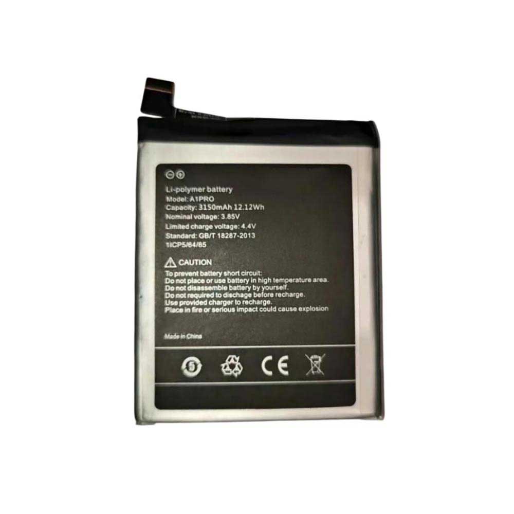 3.85V 3150mAh A1PRO Smartphone Battery for Umidigi A1 Pro