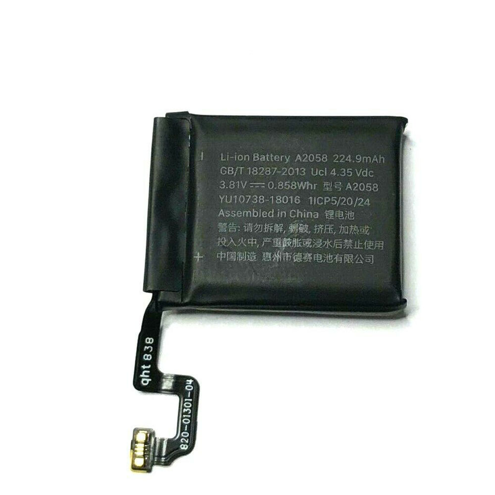 3.8V/4.35V 224.9mAh/0.858Whr Apple Watch Series 4 Replacement Battery