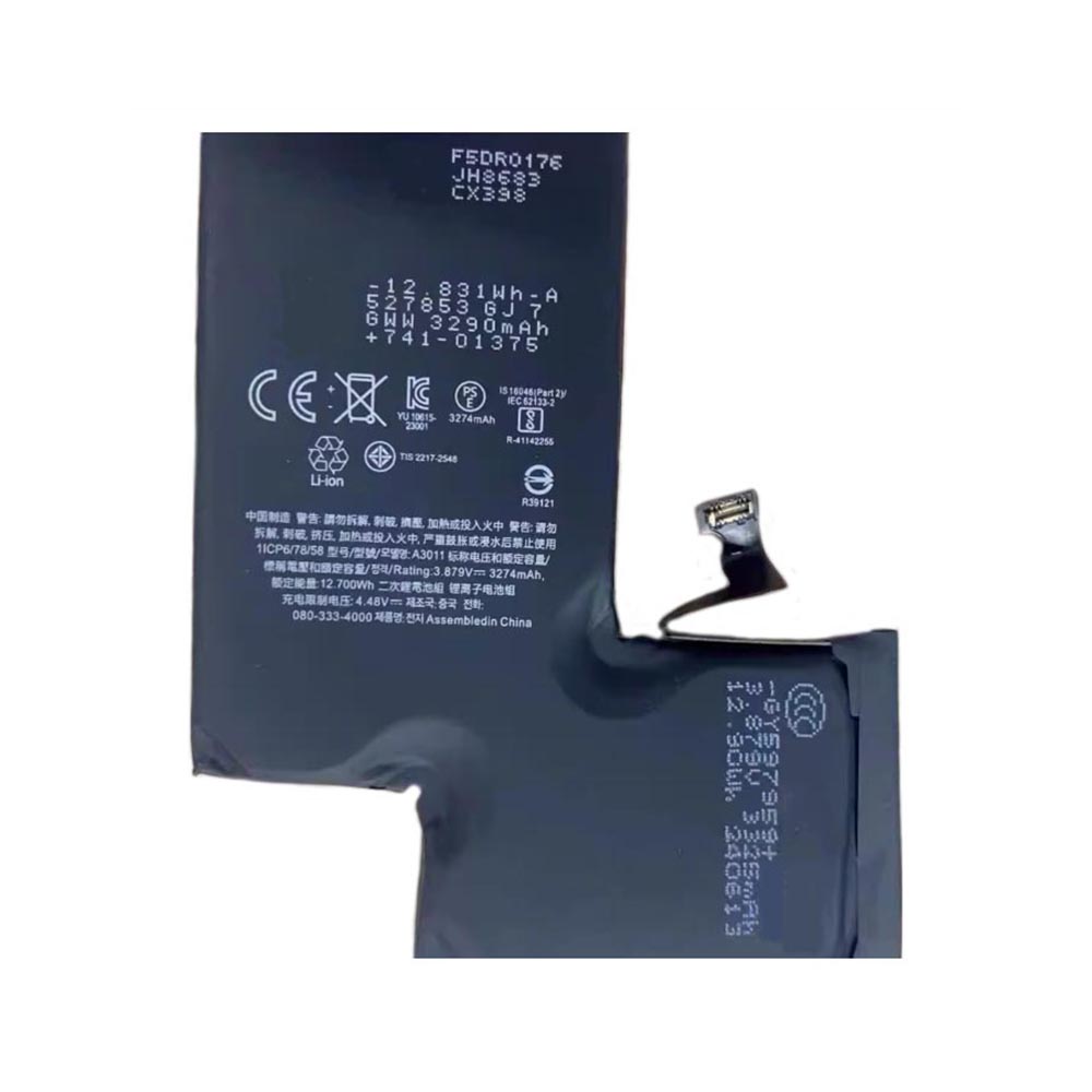 3.879V 3274mAh A3011 Smartphone Battery for Apple 15 Pro
