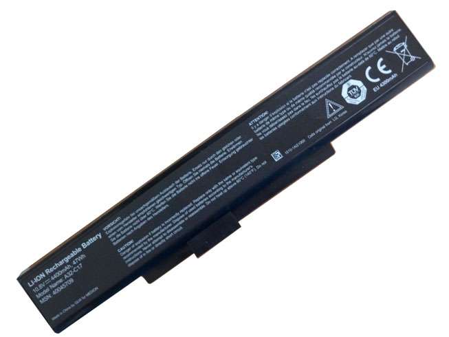 10.8V(Not compatible 14.4V) 4400mah MEDION Akoya P7628 A32-C17 E7223 P7631 Replacement Battery
