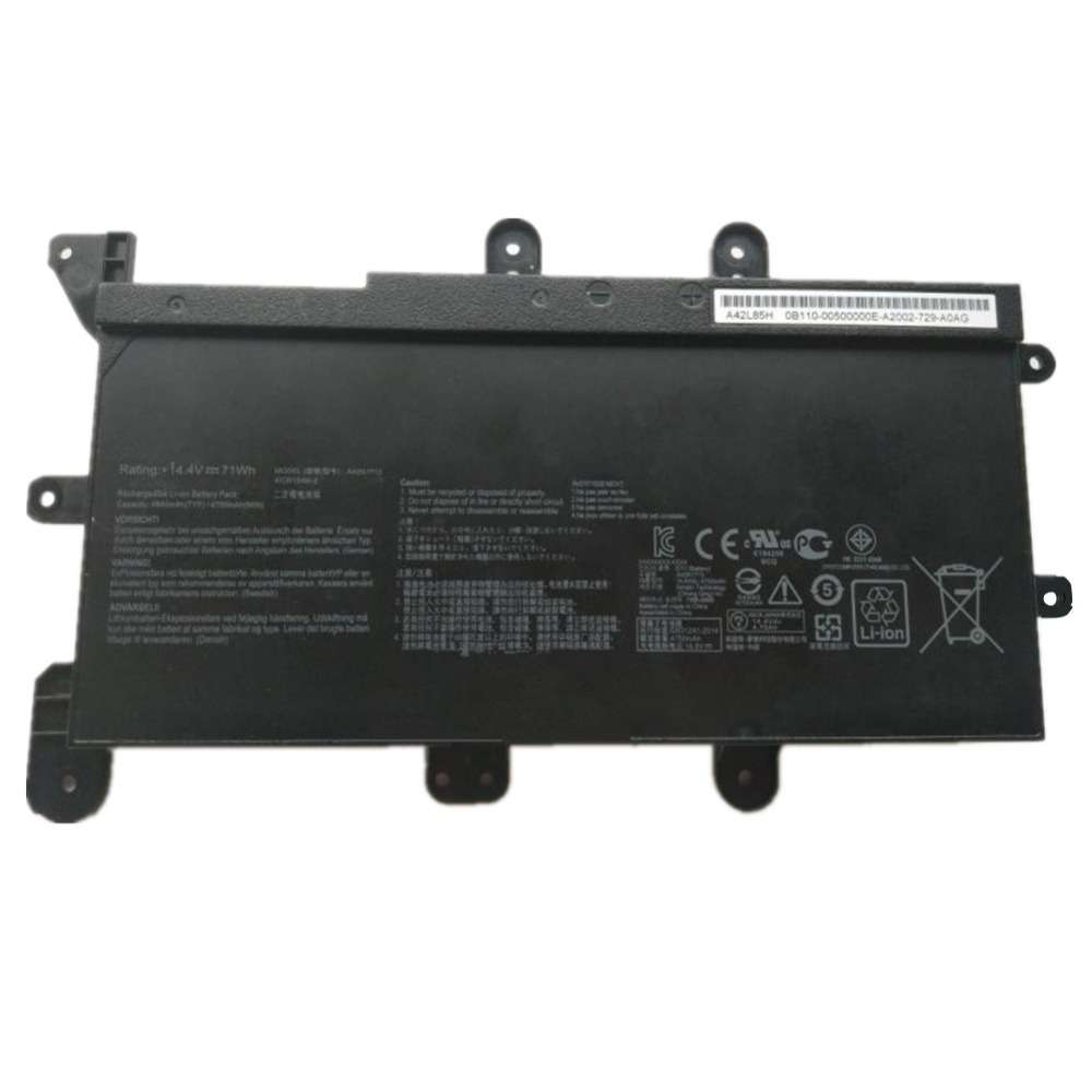 14.4V/16.8V 4750mAh/71WH A42N1713 Laptop Battery for Asus ROG G7A G7AI7700 G7AI7820 G7BI A42L85H