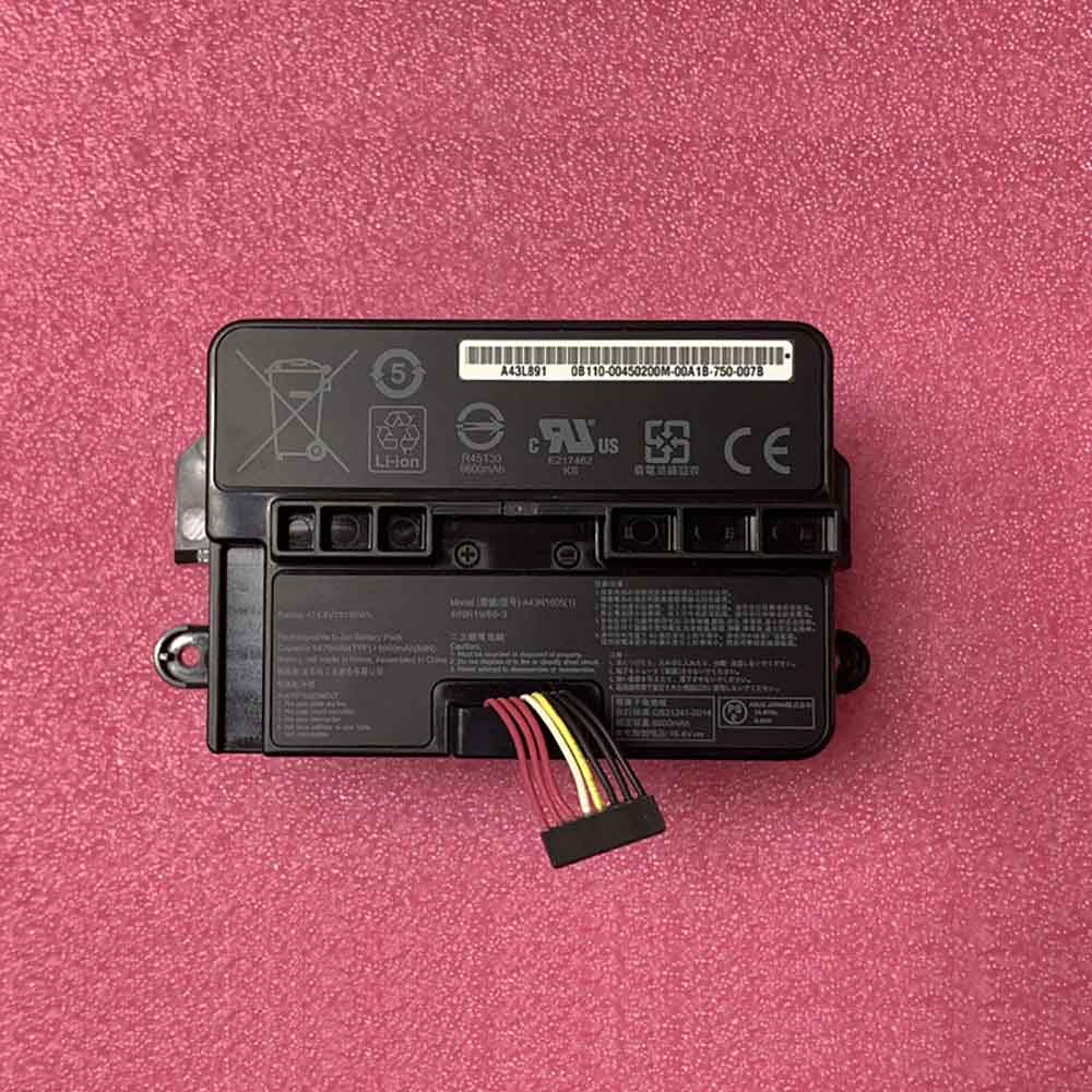 14.4V 95Wh A43N1605 Electronic Batteries for Asus Zenbo Qrobot Xiaobu Intelligent Voice Robot