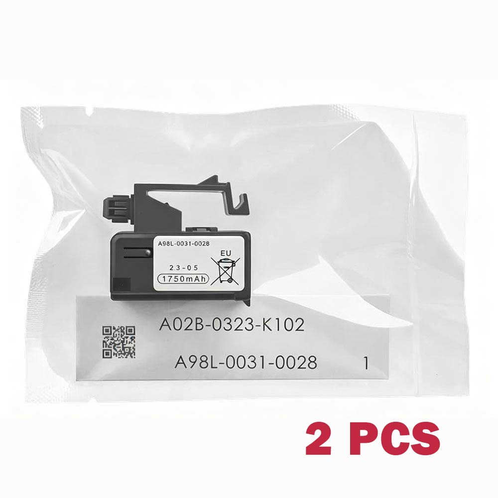 Fanuc A98L-0031-0028 A02B-0323-K102 battery