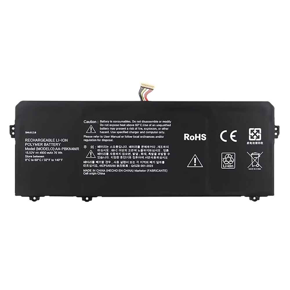 15.52V 4900mAh AA-PBKN4MR Laptop Battery for Samsung Galaxy Book 3 4 NP960XFG