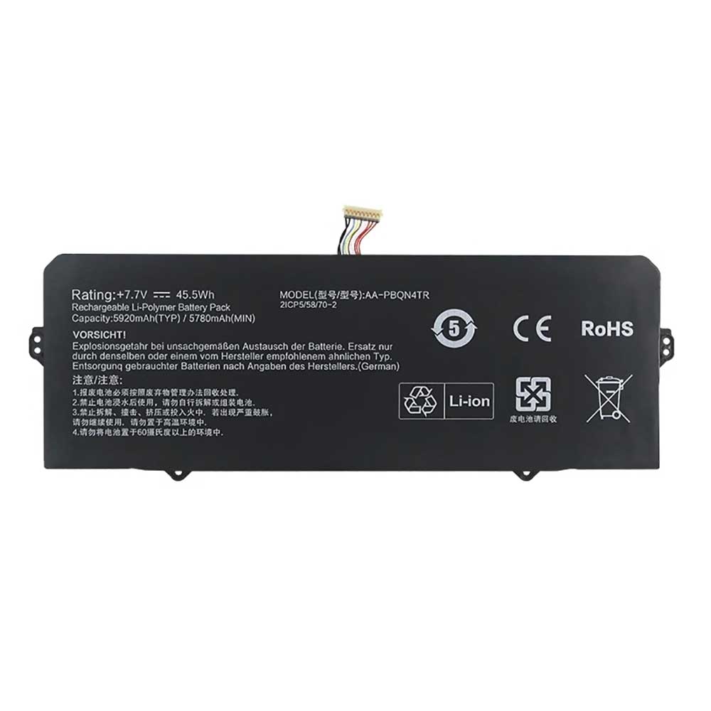 7.7V 5920mAh AA-PBQN4TR Laptop Battery for Samsung Galaxy Chromebook 2 XE530Q