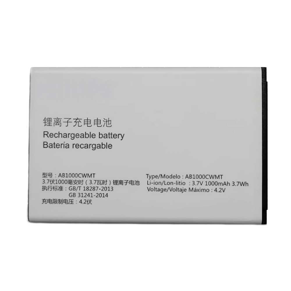 3.7V 1000mAh AB1000CWMT Smartphone Battery for Philips E131