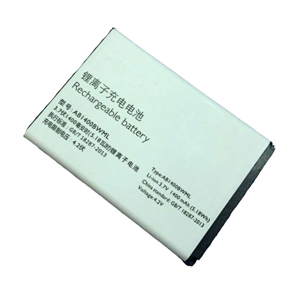 3.7V/4.2V 1400mAh/5.18WH Philips S301 S308 Replacement Battery