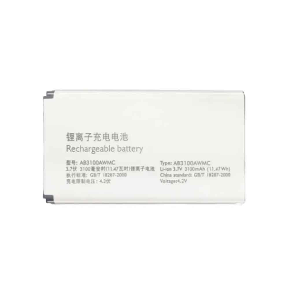 3.7V 3100mAh AB3100AWMC Smartphone Battery for Philips E560 CTE560 E181 E180