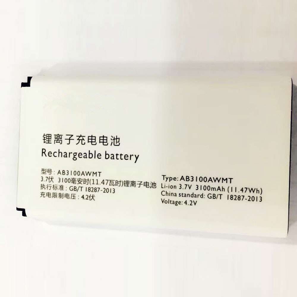3.7V/4.2V 3100mAh/11.47WH Philips CTE180BK CTE180BK/00 Xenium E180 Replacement Battery