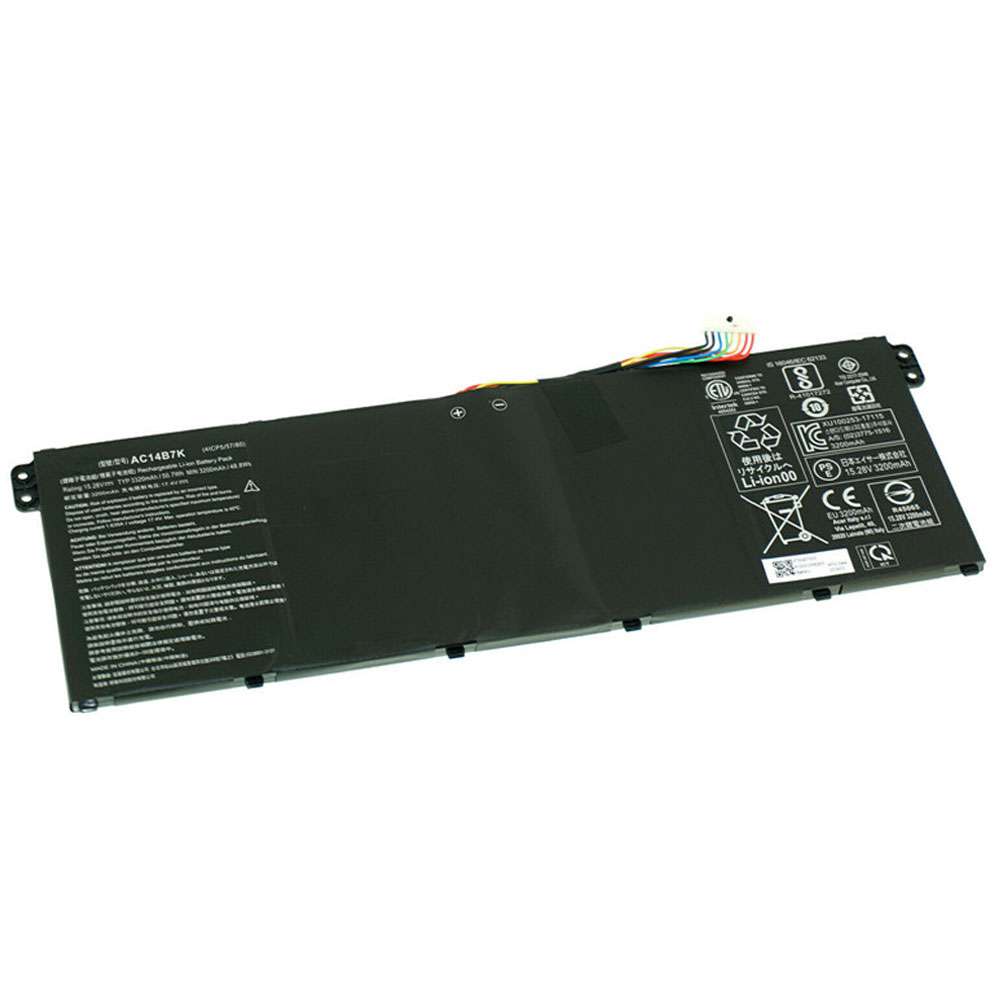 15.28V 50.7Wh/3320mAh AC14B7K Laptop Battery for Acer Swift SF314-52 SP515-51N  Series