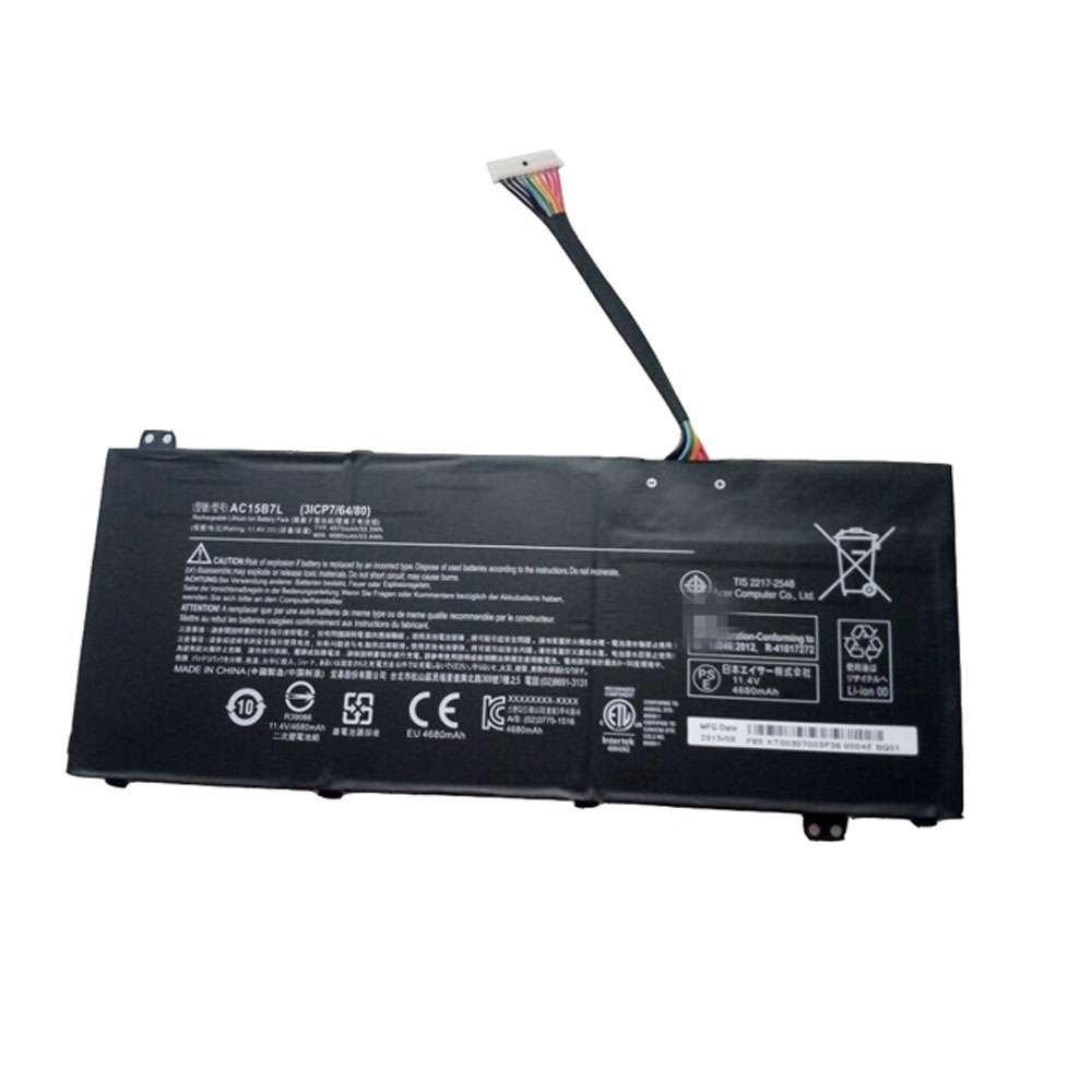 11.4V 4870mAh/55.5Wh Acer Aspire V15 Nitro VN7-591 31CP7/64/80 Series Replacement Battery
