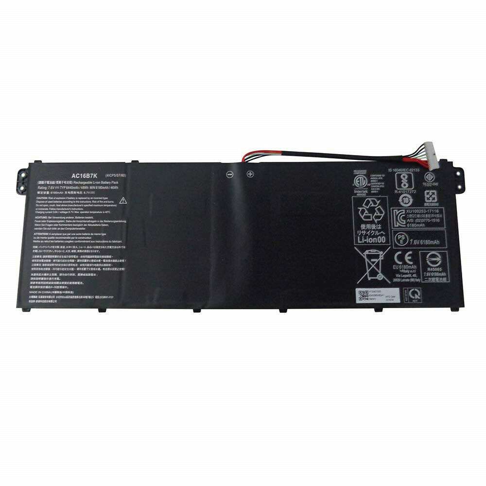 7.4V/8.7V 6180mAh/48WH Acer Aspire V5-572 V5-573 CB515-1H CB515-1HT Replacement Battery