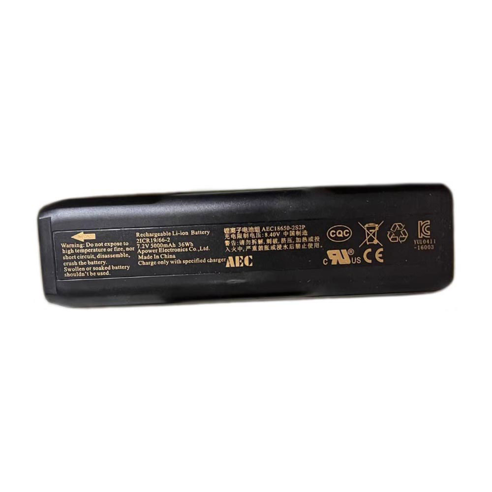 7.2V 5000mAh/36Wh AEC18650-2S2P Electronic Batteries for Konftel AEC18650-2S2P