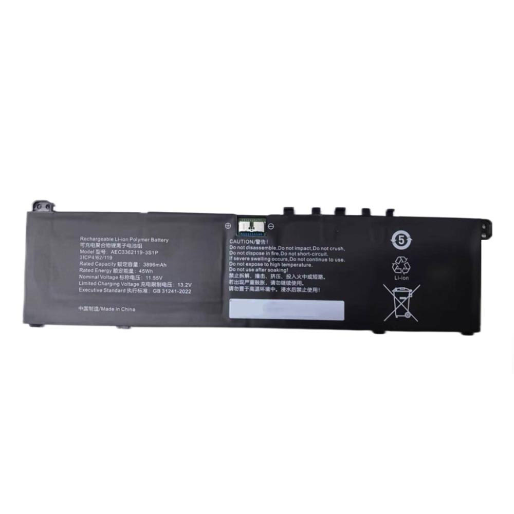 Rtdpart AEC3362119-3S1P battery
