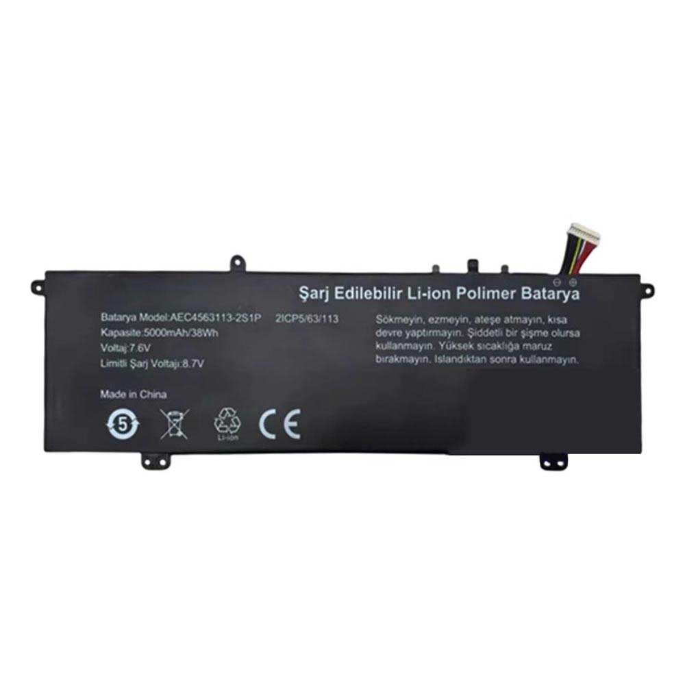 7.6V 5000mAh AEC4563113-2S1P Laptop Battery for Casper Nirvana C370
