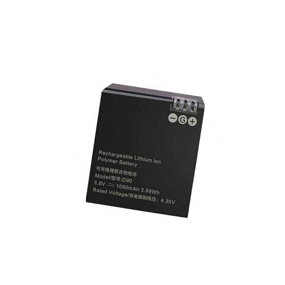 3.8V 1050mAh D90 Camera Battery for AEE D90 S90 S91B Lyfe