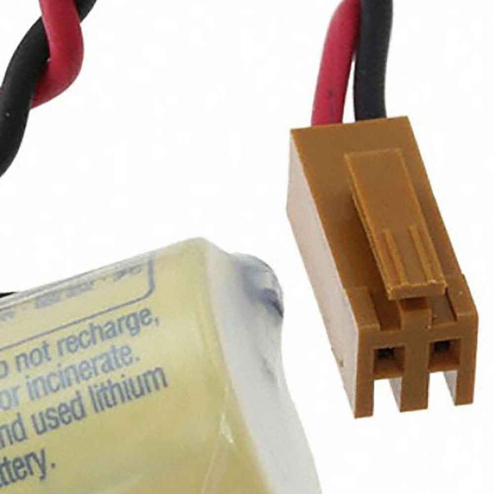 Panasonic FP2 FP3 FP10 FP2SH AFPX0 BR-2/3A with brown plug battery