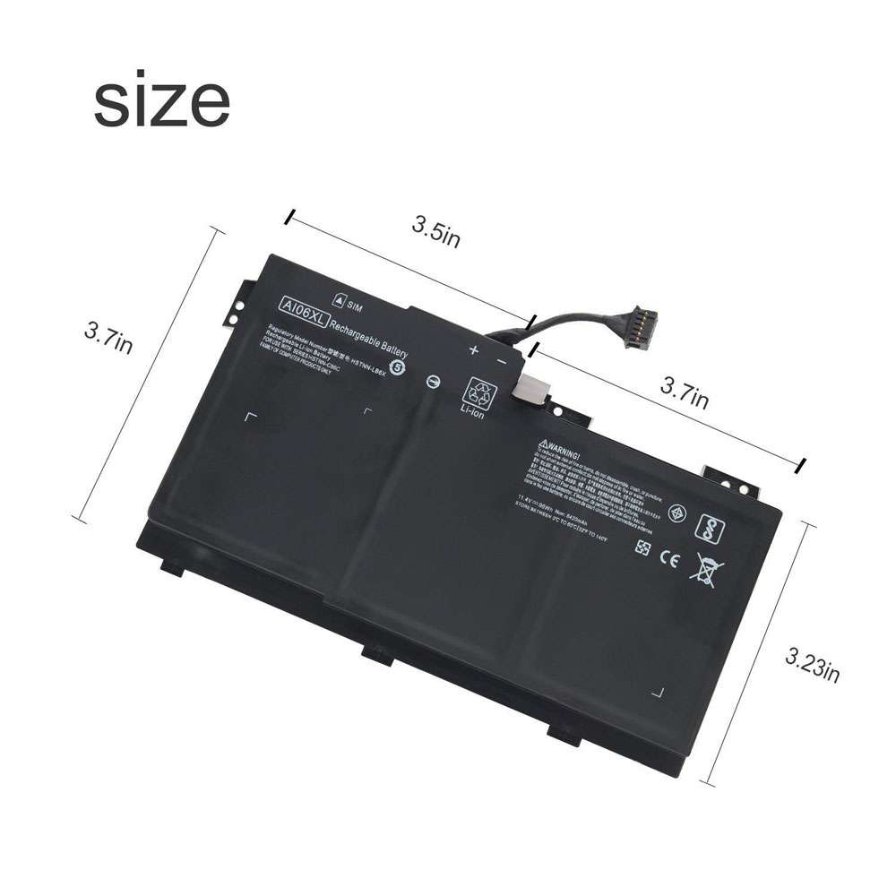 HP ZBook 17 G3 Series battery
