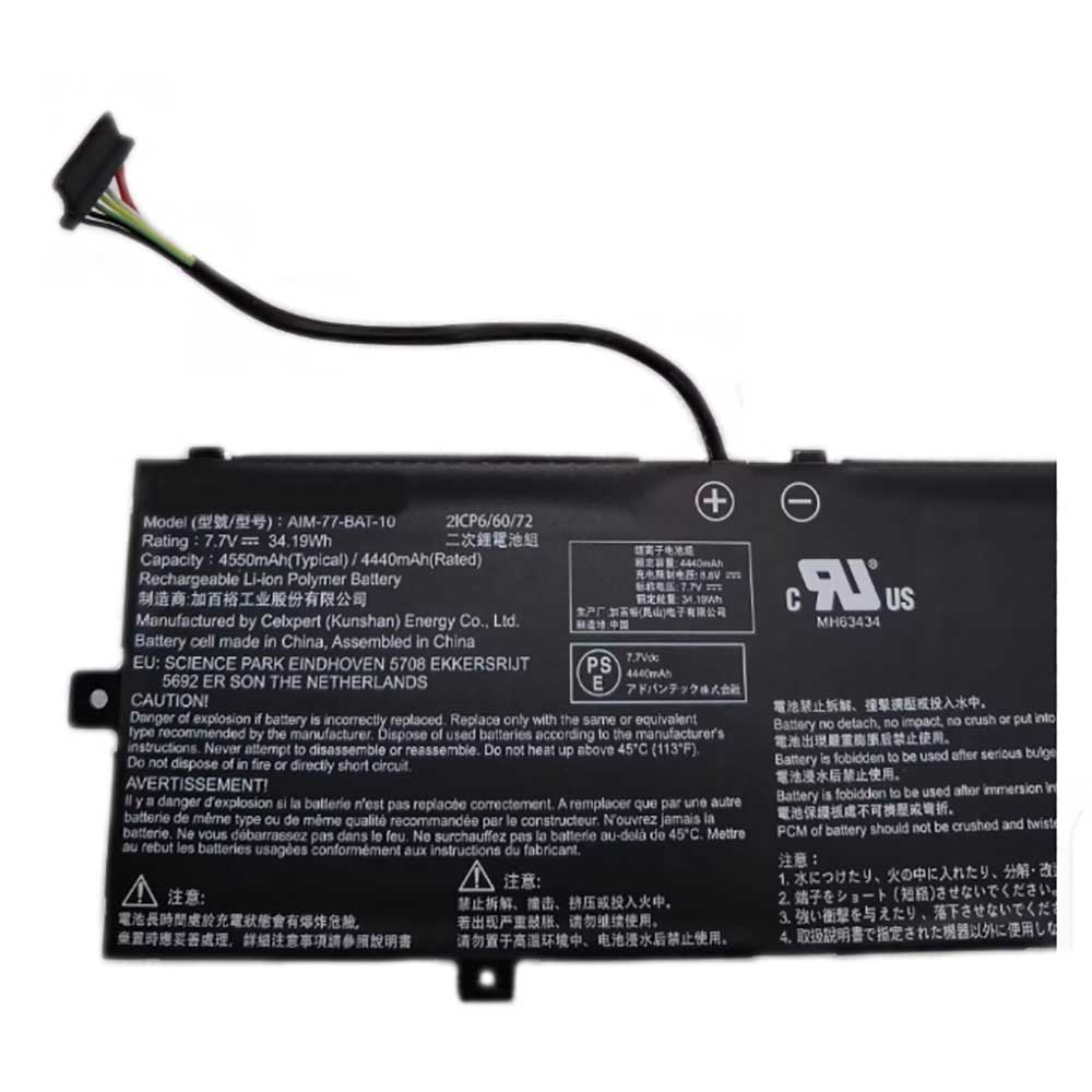 7.7V 4550mAh AIM-77-BAT-10 Tablet Battery for Advantech AIM-77-BAT-10