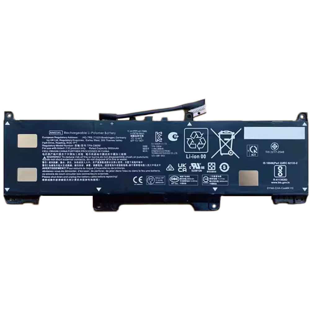 11.4V 3600mAh AN03XL Laptop Battery for HP Pro x360 Fortis 11 G9 Pro