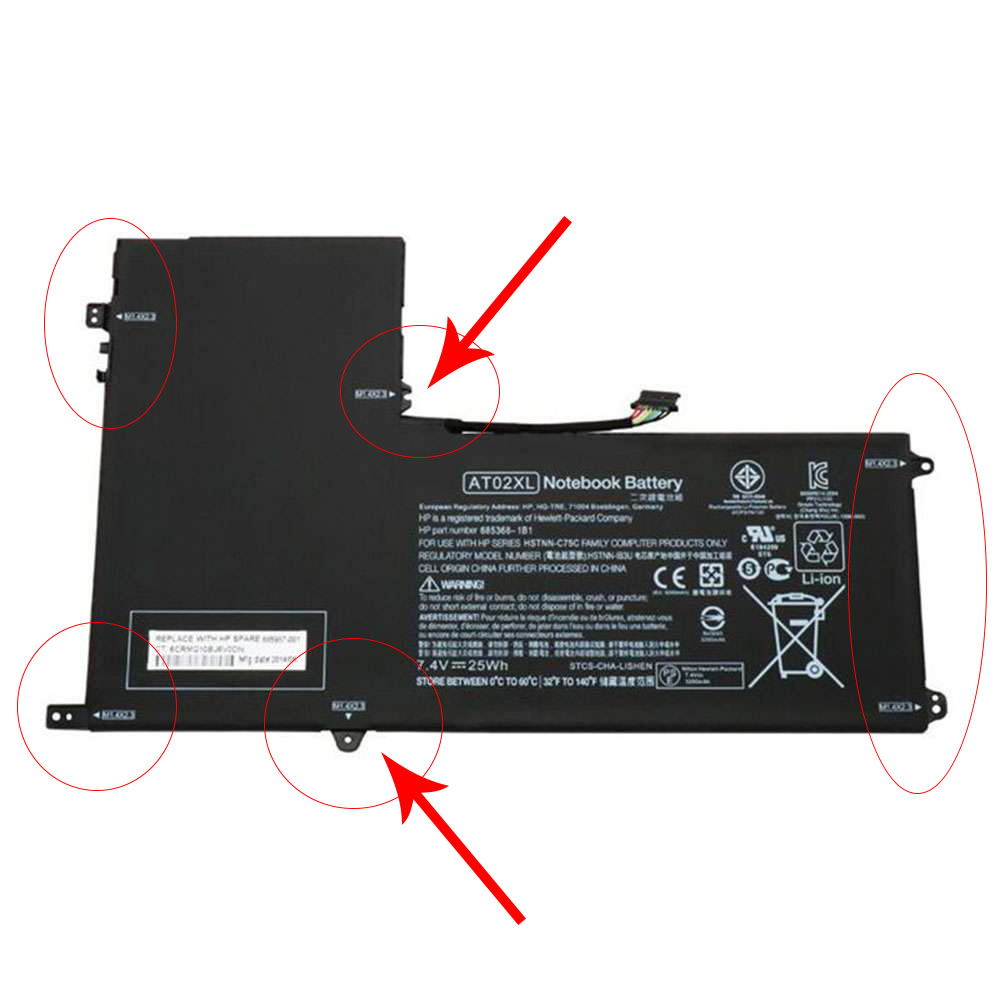 7.4V 31Wh AO02XL Laptop Battery for HP ElitePad 1000 G2