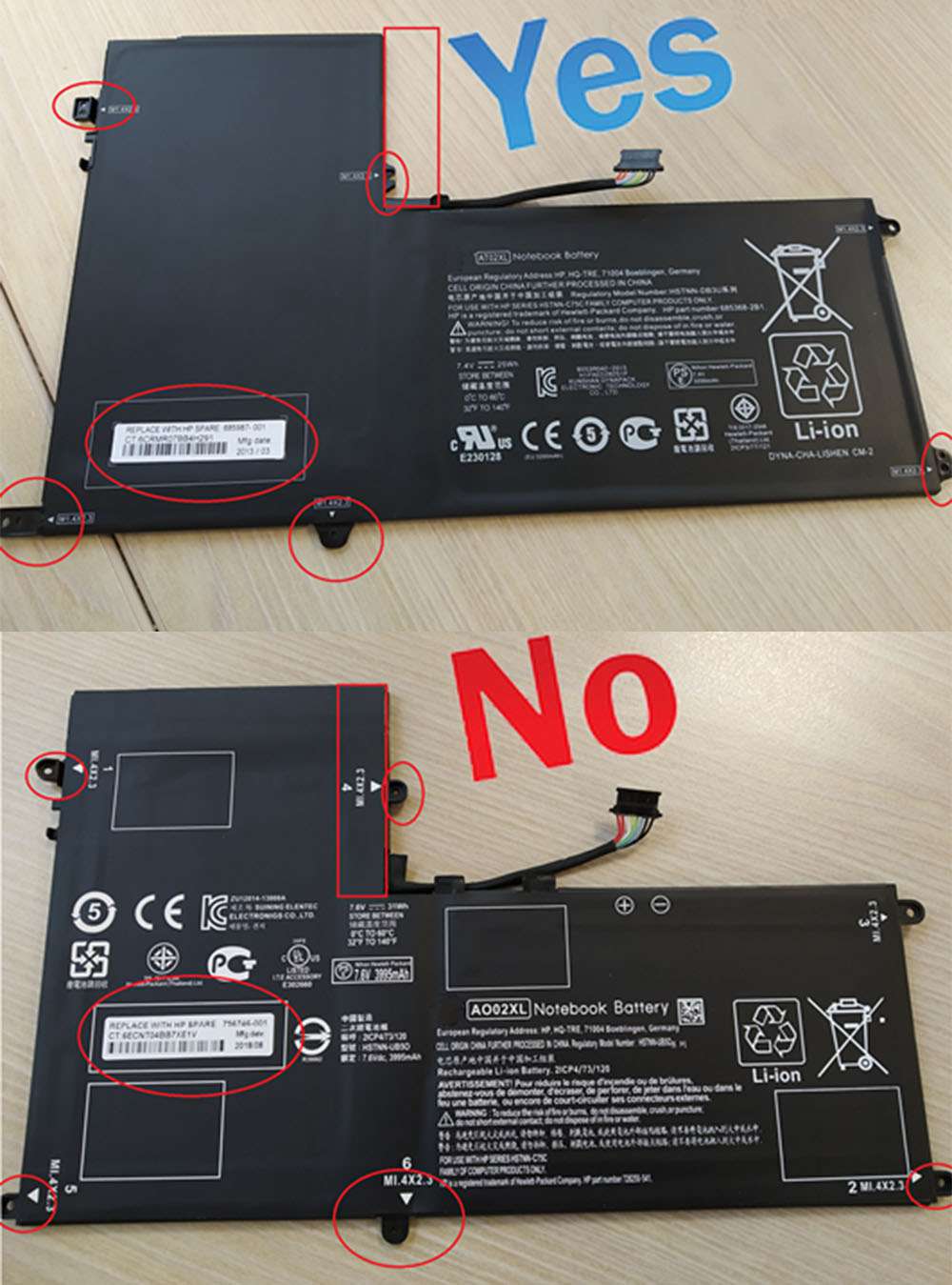 HP ElitePad 1000 G2 battery