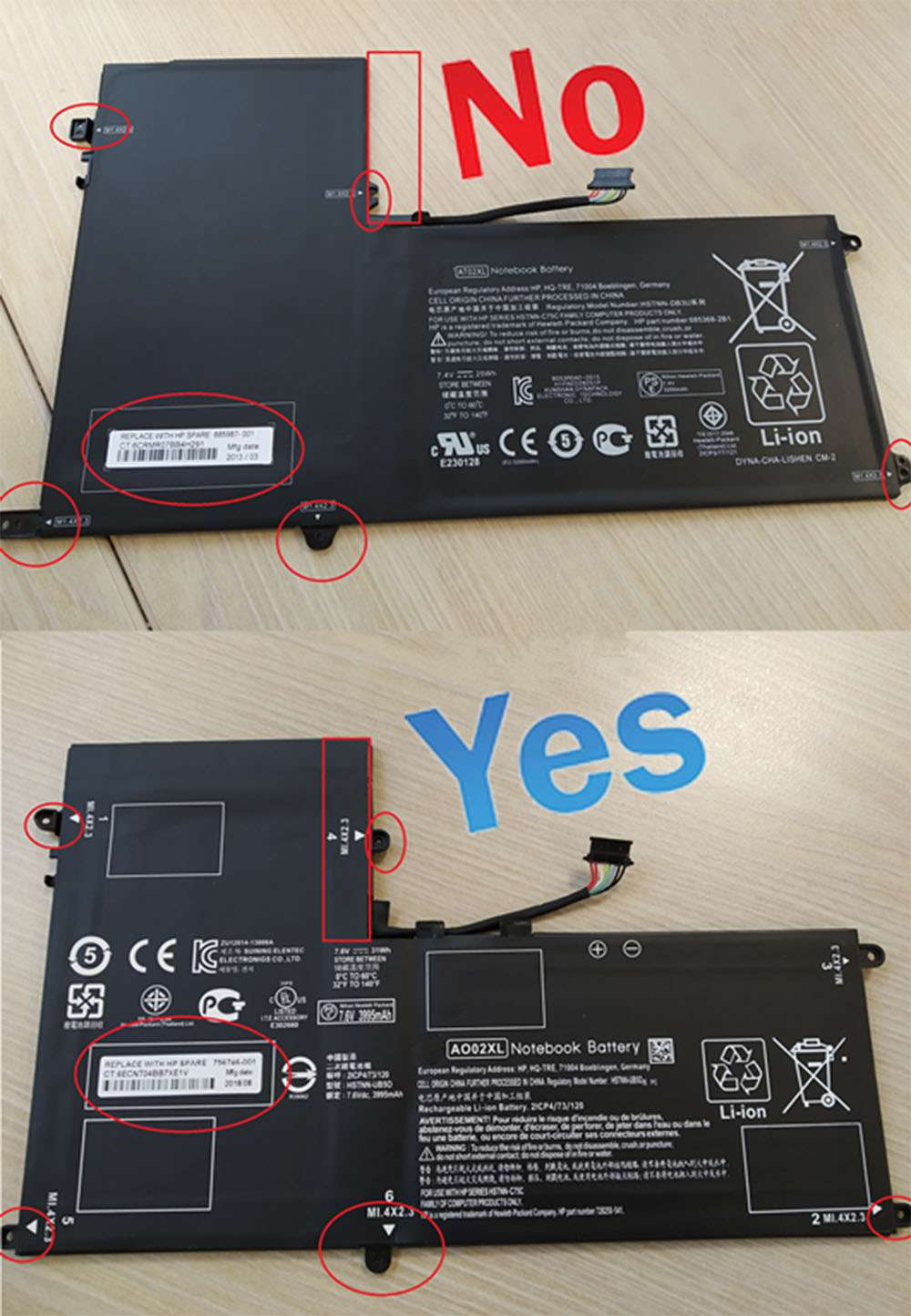 HP ElitePad 1000 G2 battery